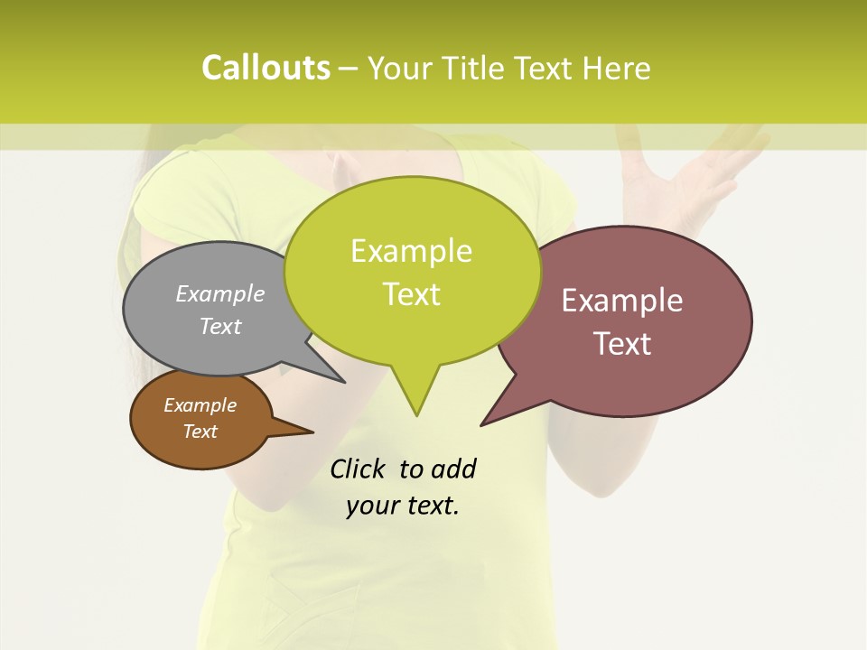 Hair Beauty Person PowerPoint Template