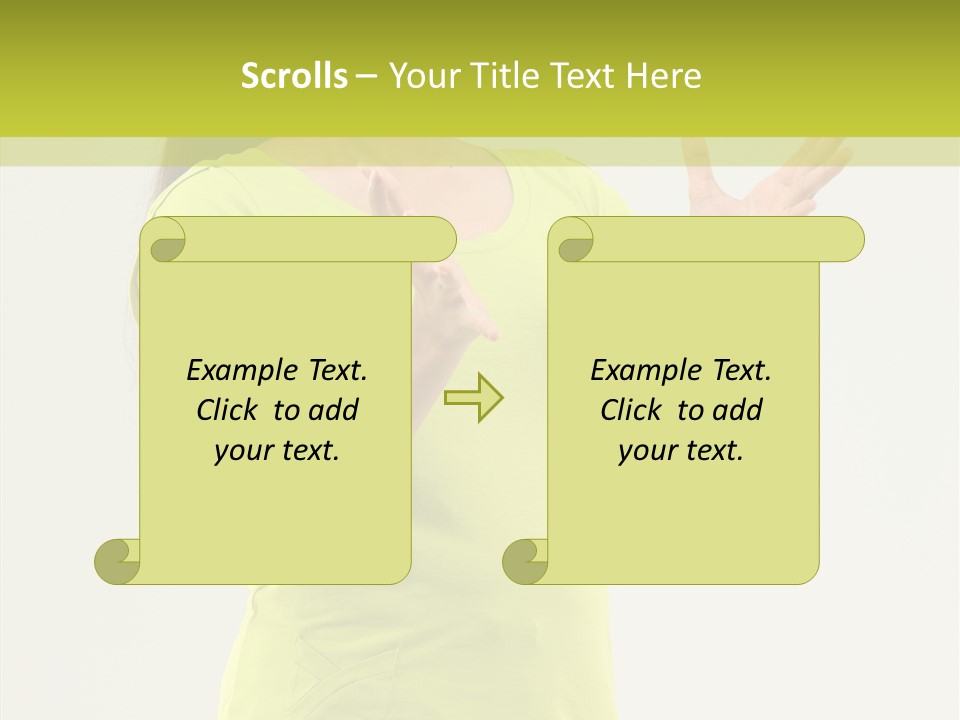 Hair Beauty Person PowerPoint Template