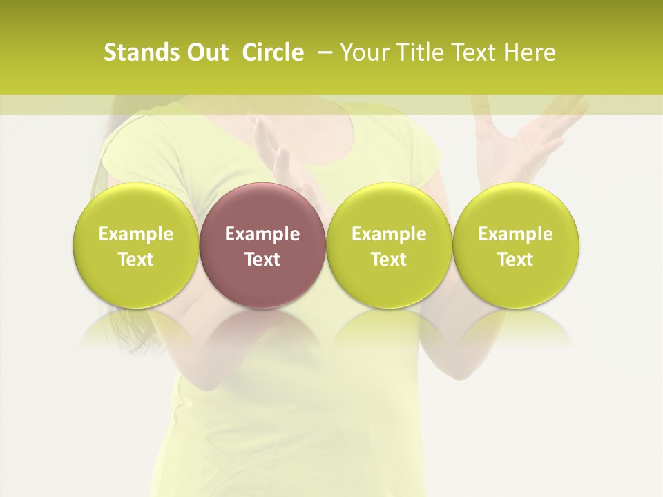 Hair Beauty Person PowerPoint Template