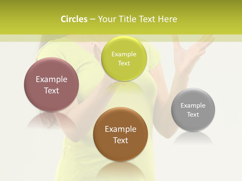 Hair Beauty Person PowerPoint Template