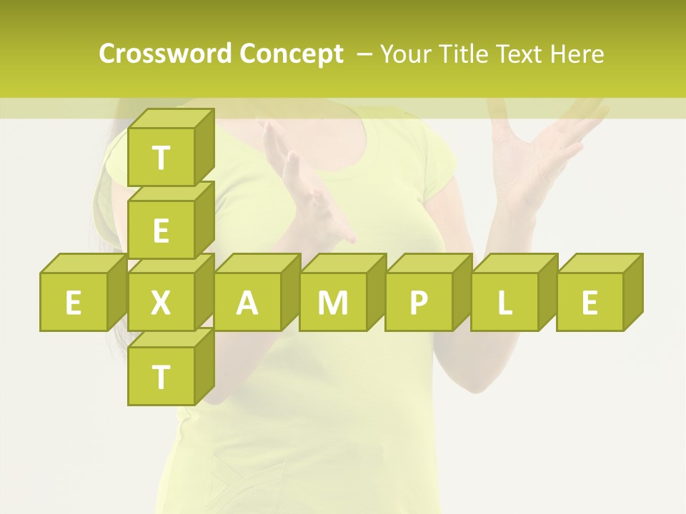 Hair Beauty Person PowerPoint Template