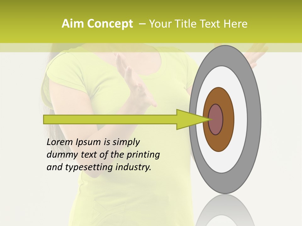 Hair Beauty Person PowerPoint Template