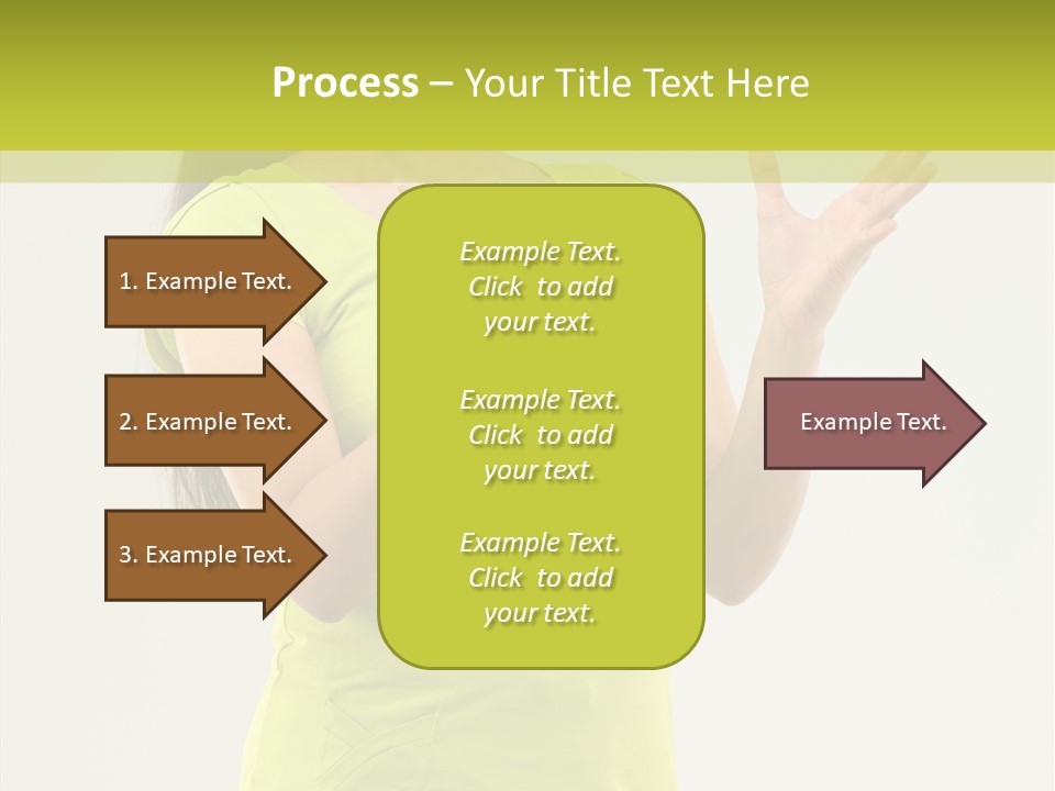 Hair Beauty Person PowerPoint Template