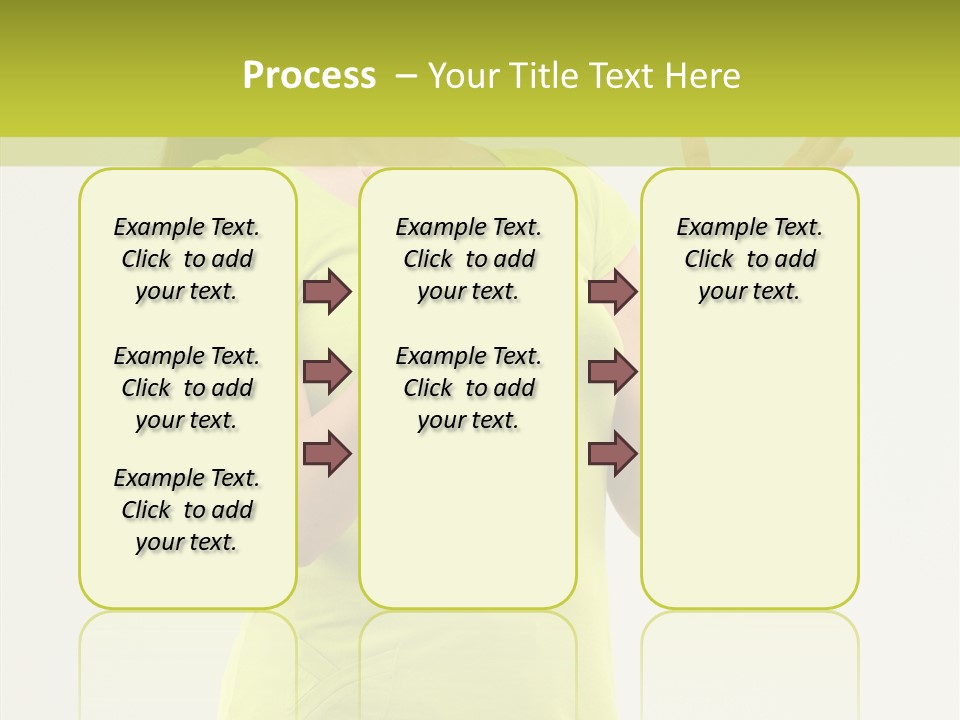 Hair Beauty Person PowerPoint Template