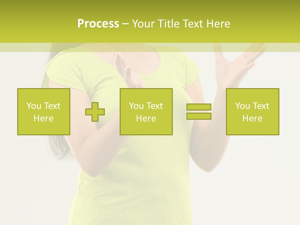 Hair Beauty Person PowerPoint Template
