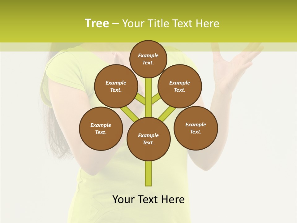 Hair Beauty Person PowerPoint Template