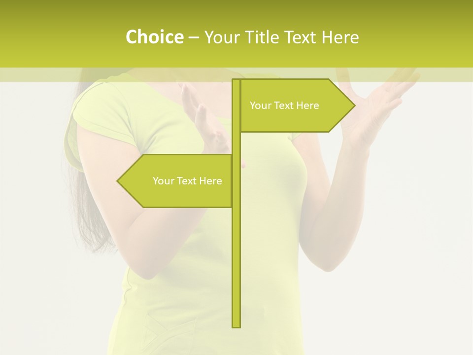 Hair Beauty Person PowerPoint Template