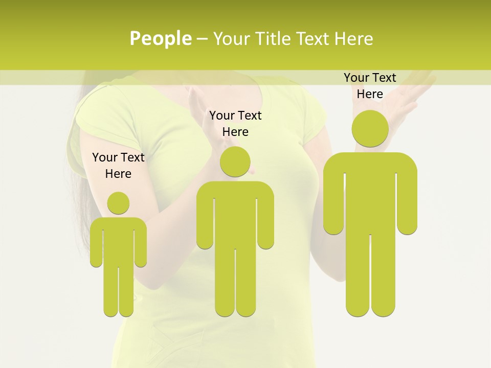 Hair Beauty Person PowerPoint Template