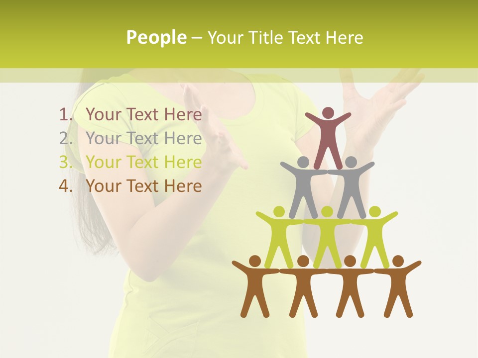 Hair Beauty Person PowerPoint Template