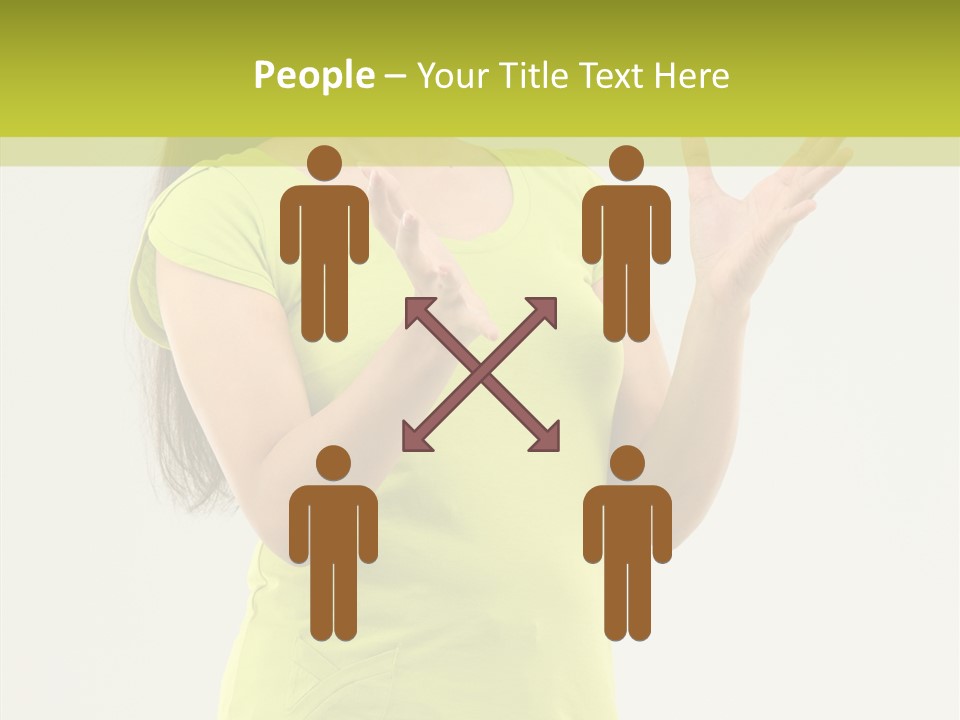 Hair Beauty Person PowerPoint Template