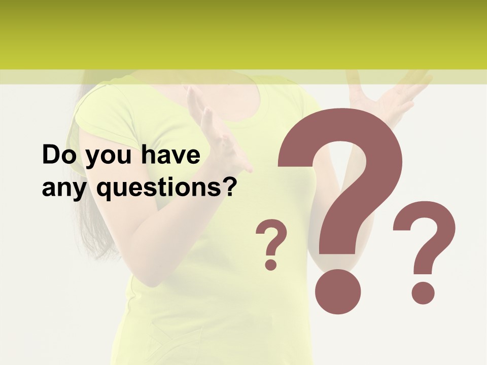 Hair Beauty Person PowerPoint Template