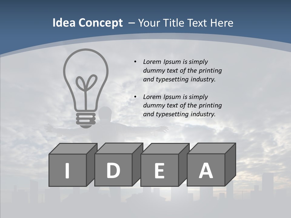 Light City Hope PowerPoint Template