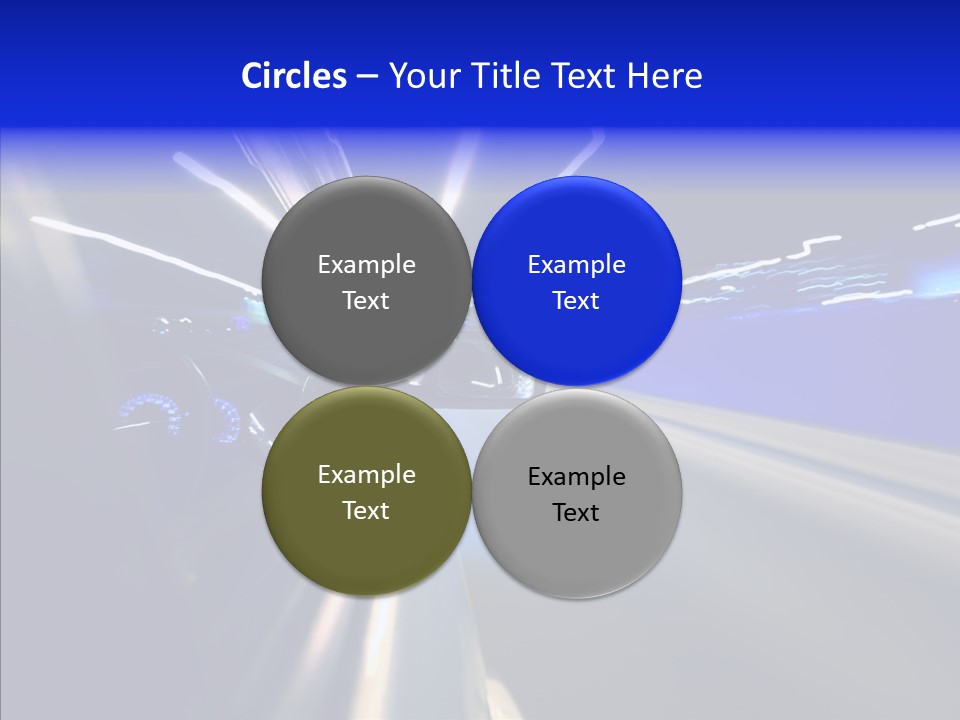 Street Background Cityscape PowerPoint Template