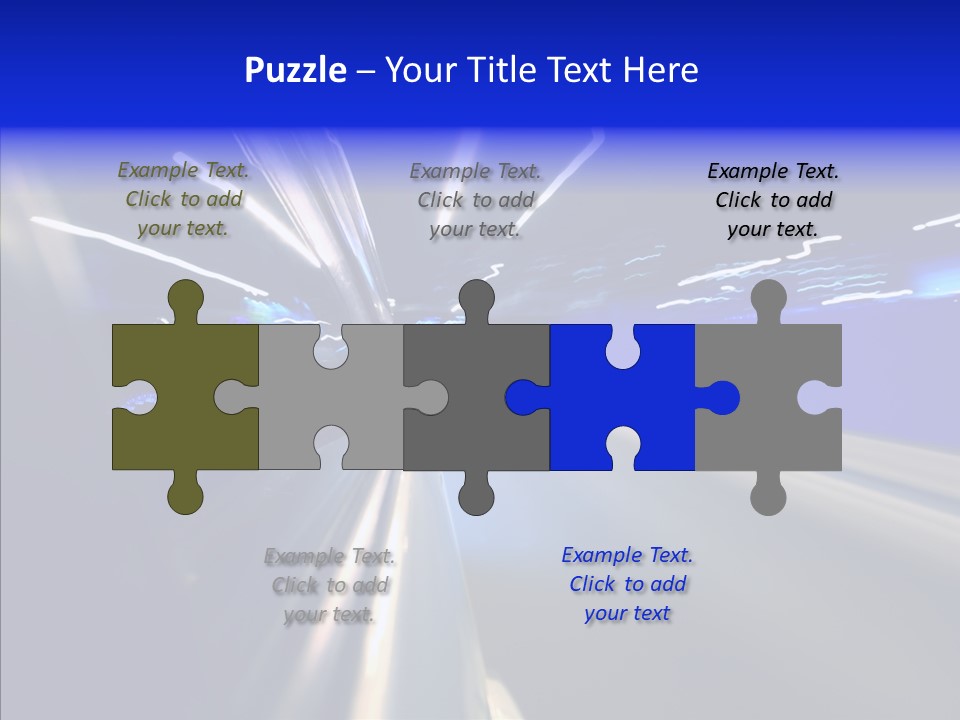 Street Background Cityscape PowerPoint Template