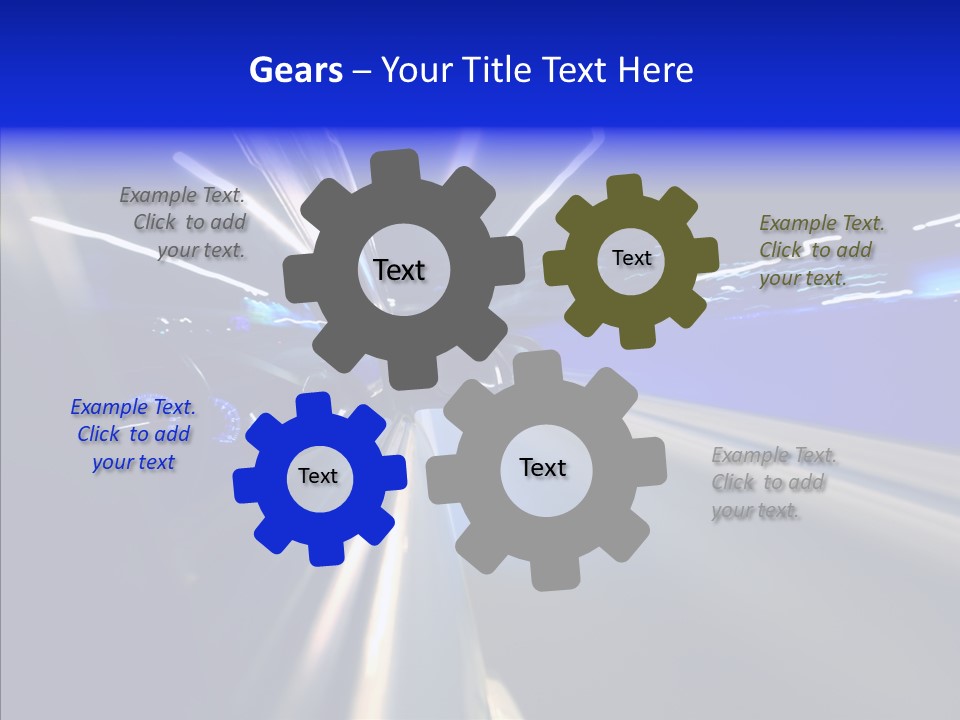 Street Background Cityscape PowerPoint Template