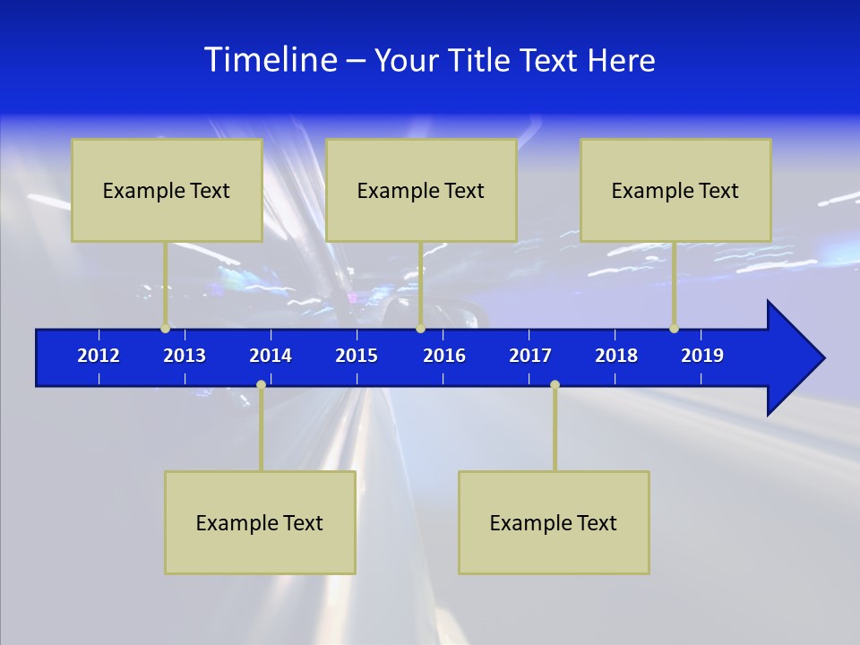 Street Background Cityscape PowerPoint Template