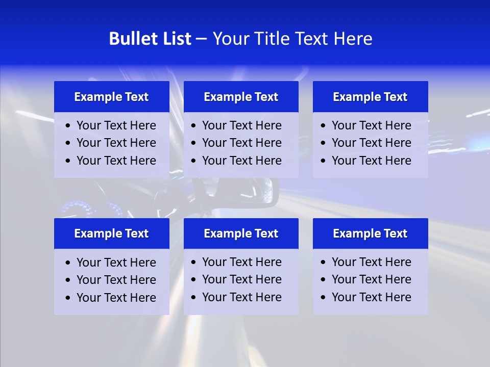 Street Background Cityscape PowerPoint Template