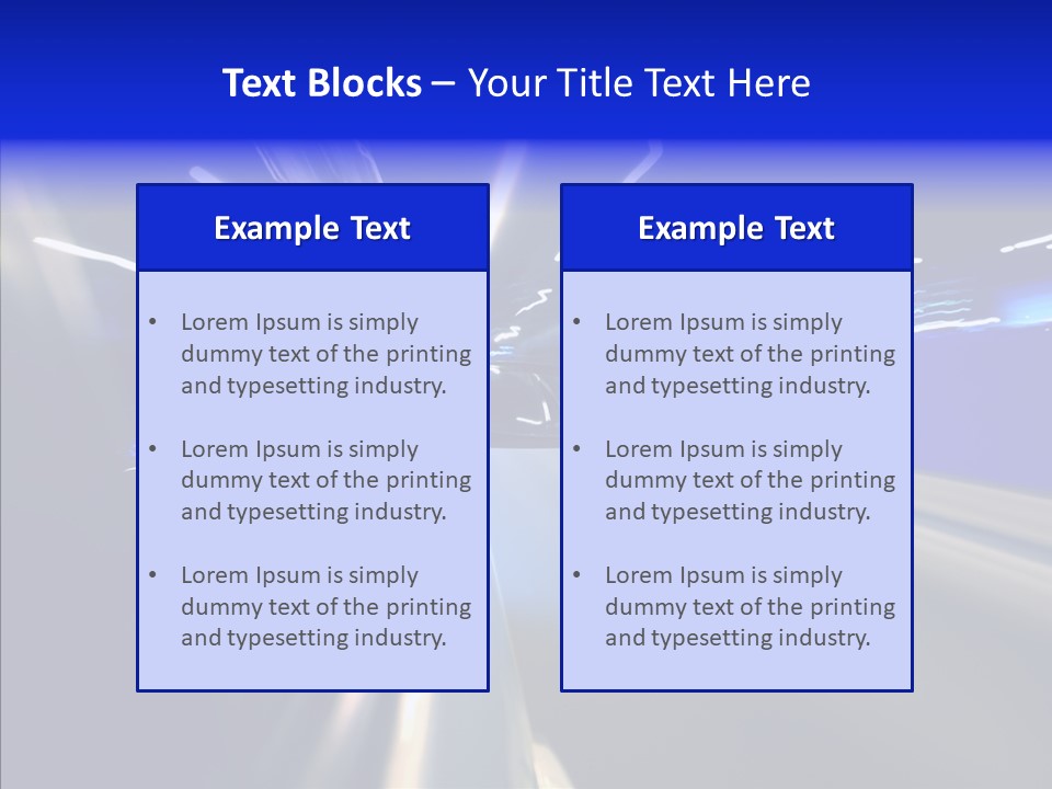 Street Background Cityscape PowerPoint Template