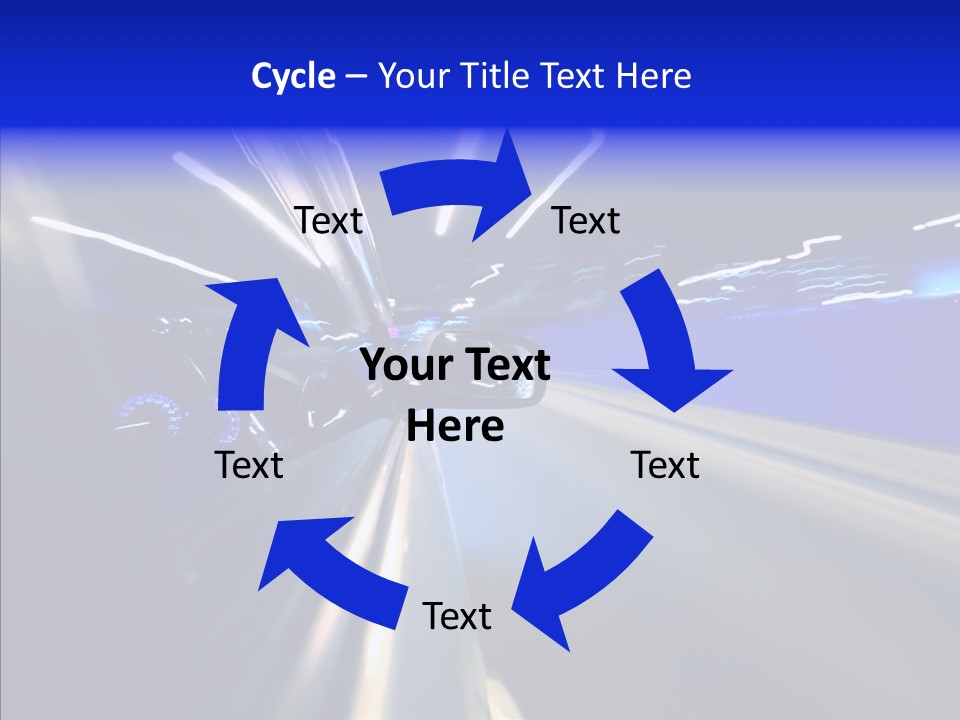Street Background Cityscape PowerPoint Template