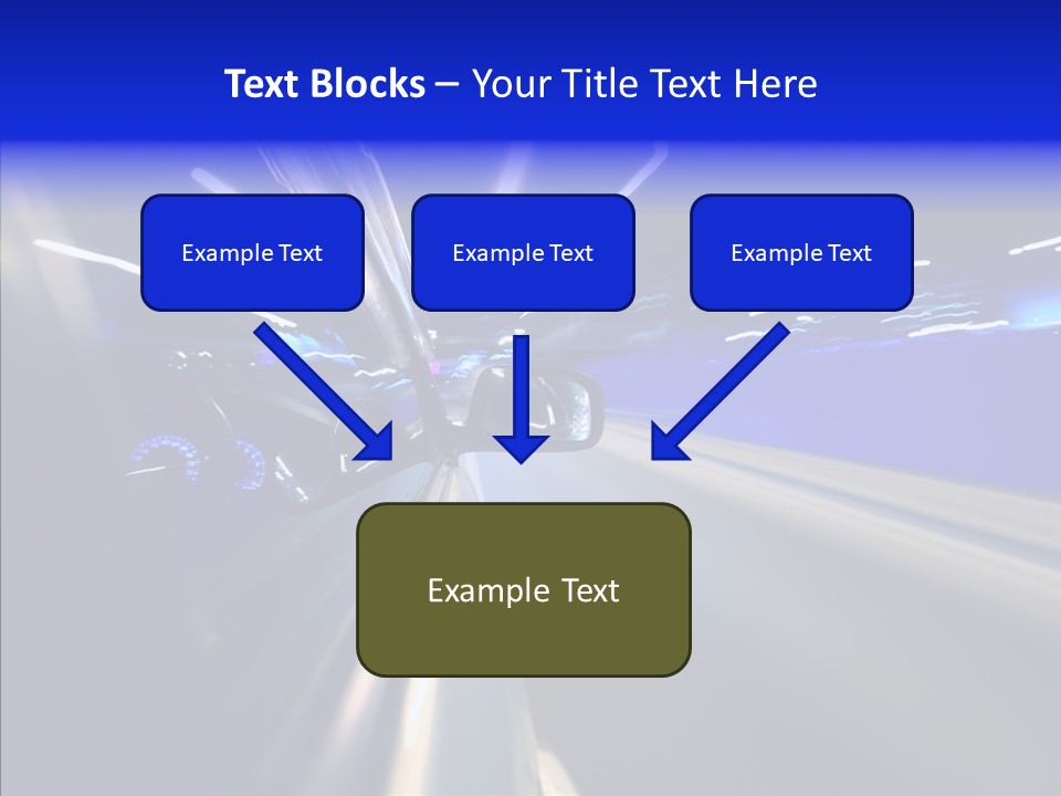 Street Background Cityscape PowerPoint Template