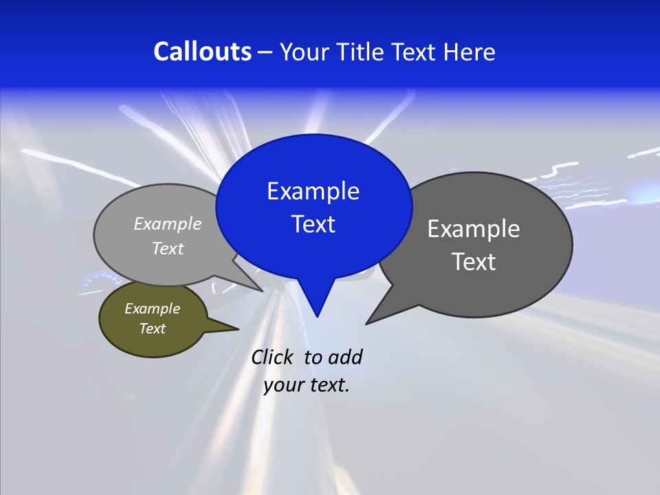 Street Background Cityscape PowerPoint Template