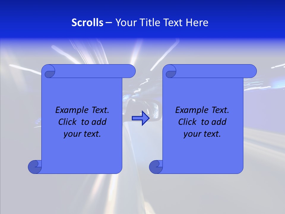 Street Background Cityscape PowerPoint Template