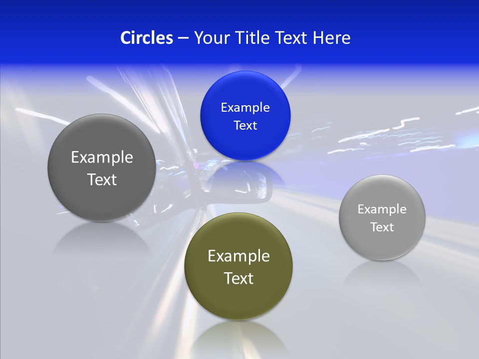 Street Background Cityscape PowerPoint Template