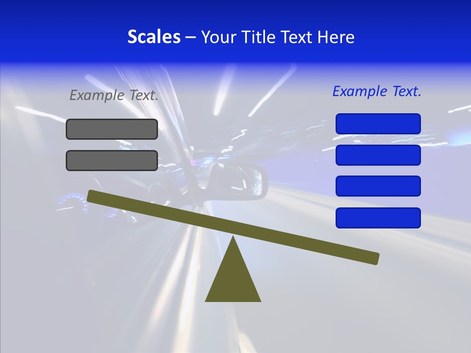 Street Background Cityscape PowerPoint Template