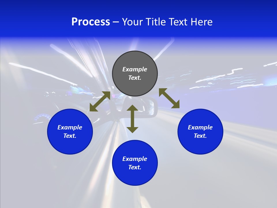 Street Background Cityscape PowerPoint Template