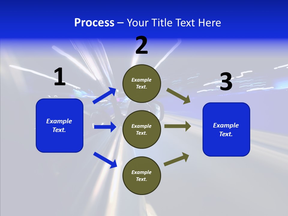 Street Background Cityscape PowerPoint Template