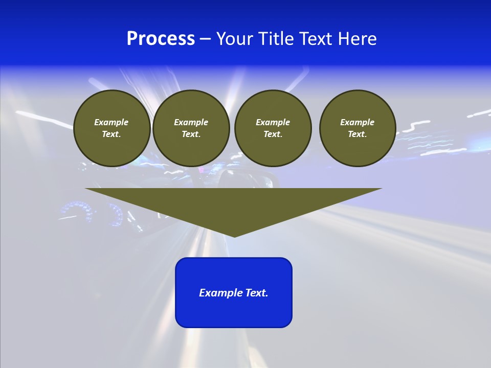 Street Background Cityscape PowerPoint Template