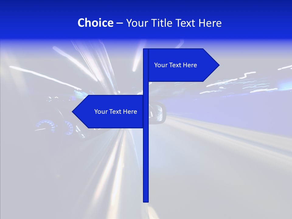 Street Background Cityscape PowerPoint Template