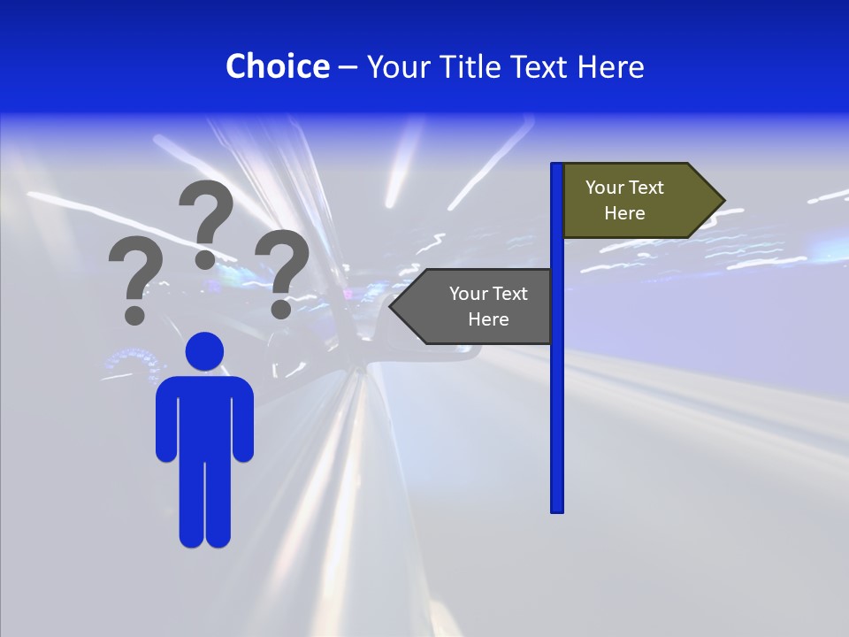 Street Background Cityscape PowerPoint Template