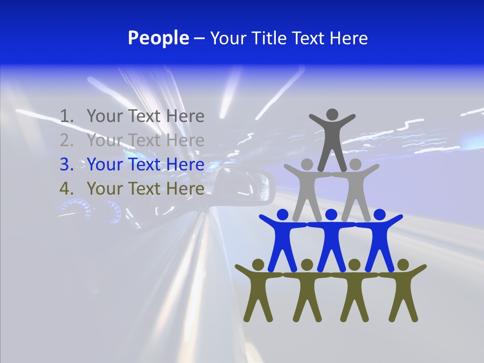 Street Background Cityscape PowerPoint Template