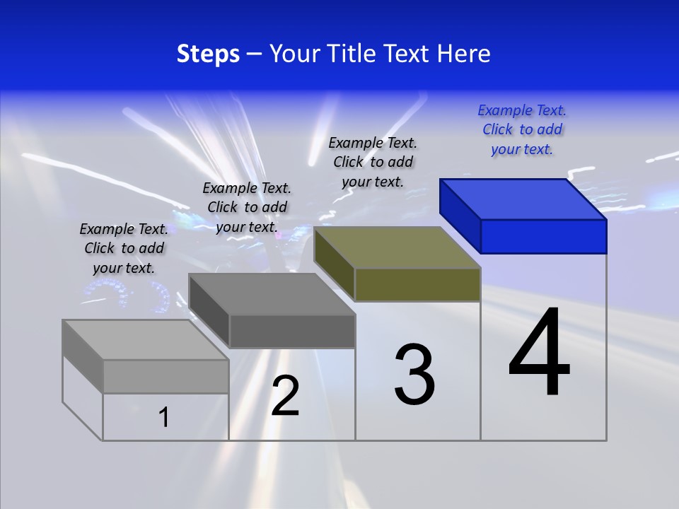 Street Background Cityscape PowerPoint Template