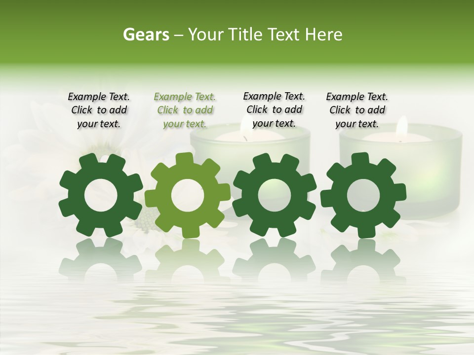 Dreamy Candle Renew PowerPoint Template