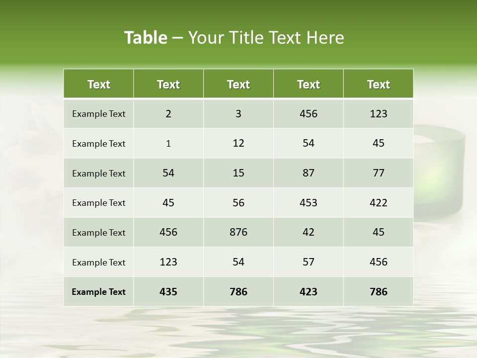 Dreamy Candle Renew PowerPoint Template