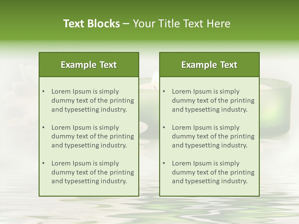 Dreamy Candle Renew PowerPoint Template