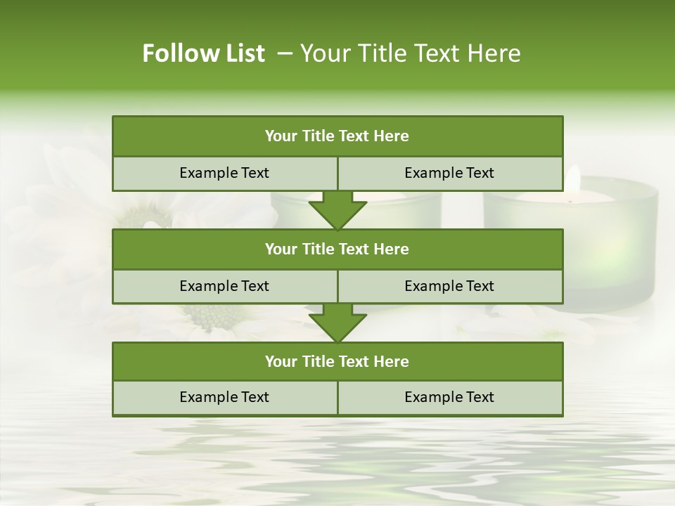 Dreamy Candle Renew PowerPoint Template