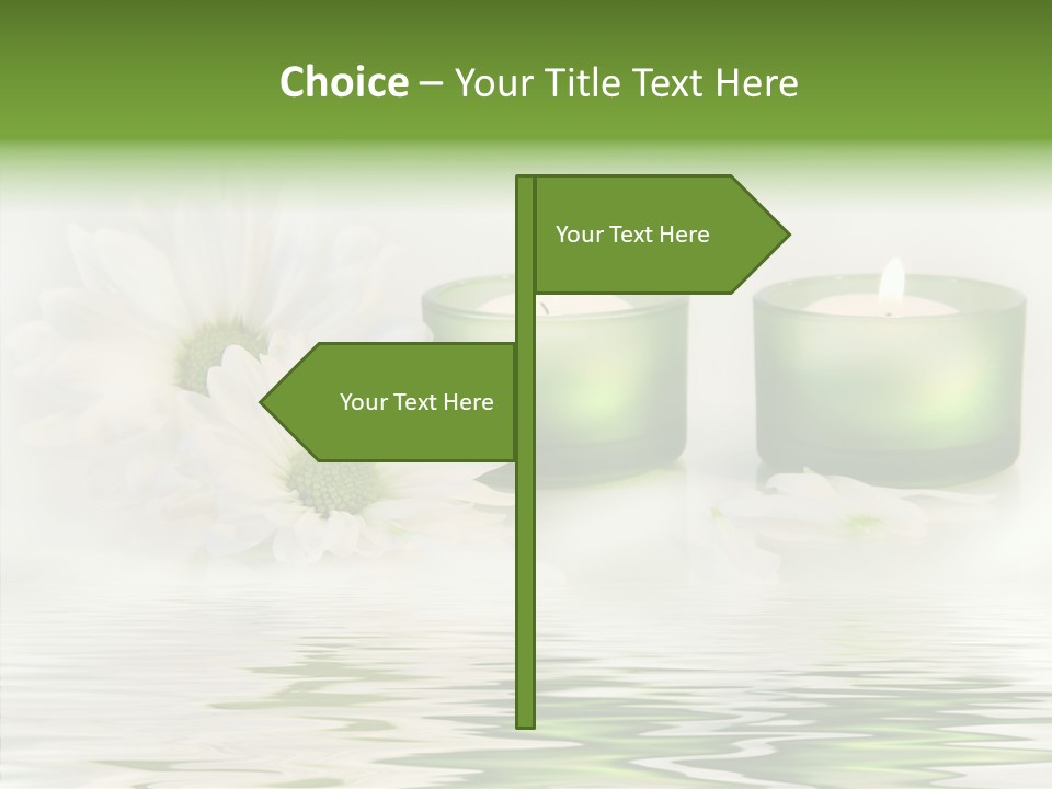 Dreamy Candle Renew PowerPoint Template