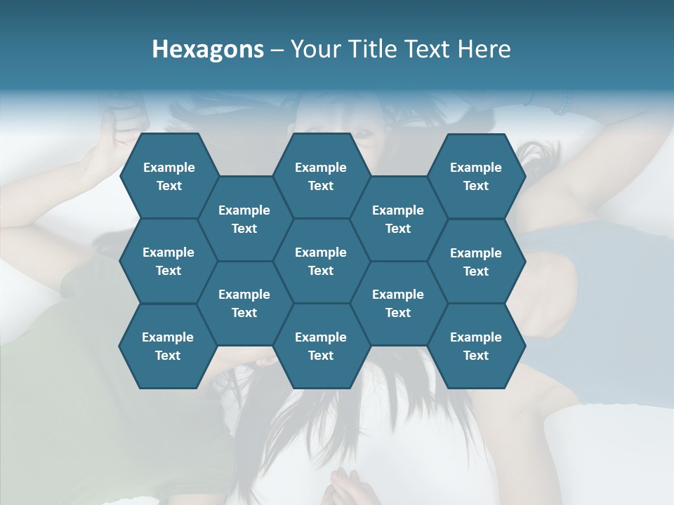 Togetherness Cute Group PowerPoint Template