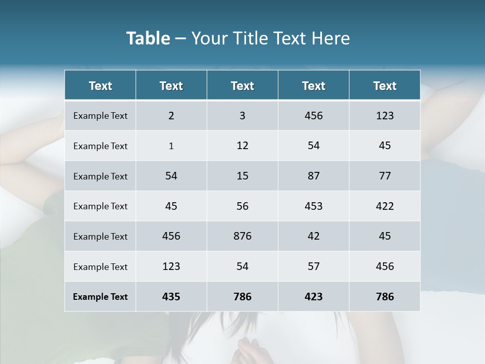 Togetherness Cute Group PowerPoint Template