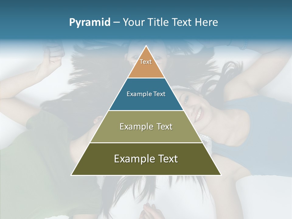 Togetherness Cute Group PowerPoint Template