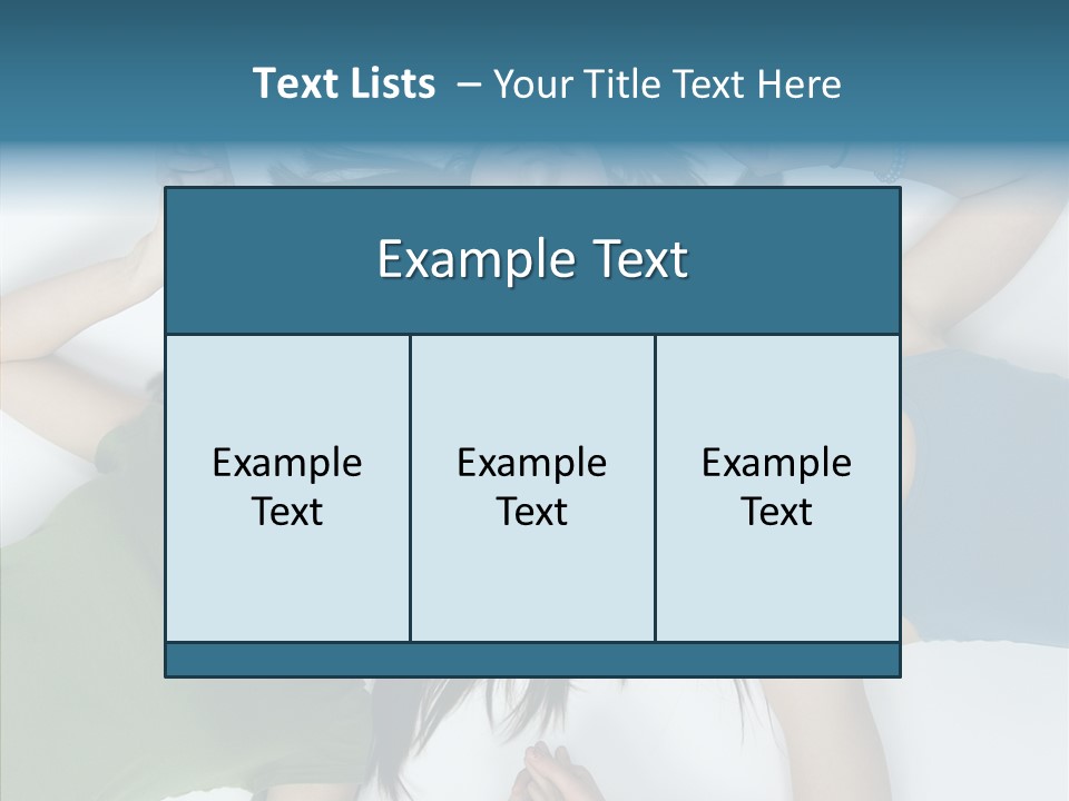 Togetherness Cute Group PowerPoint Template