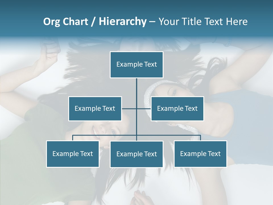 Togetherness Cute Group PowerPoint Template