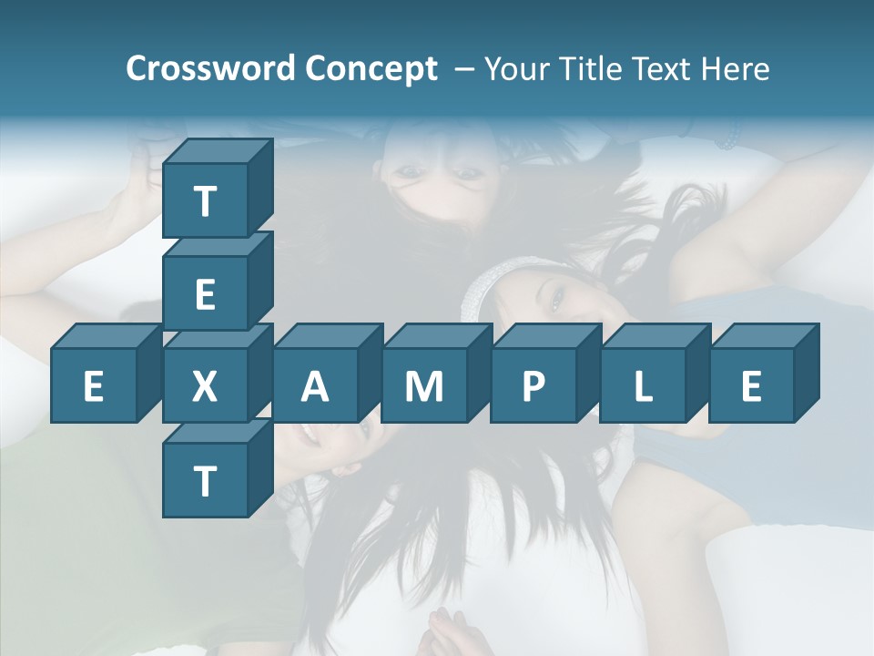 Togetherness Cute Group PowerPoint Template