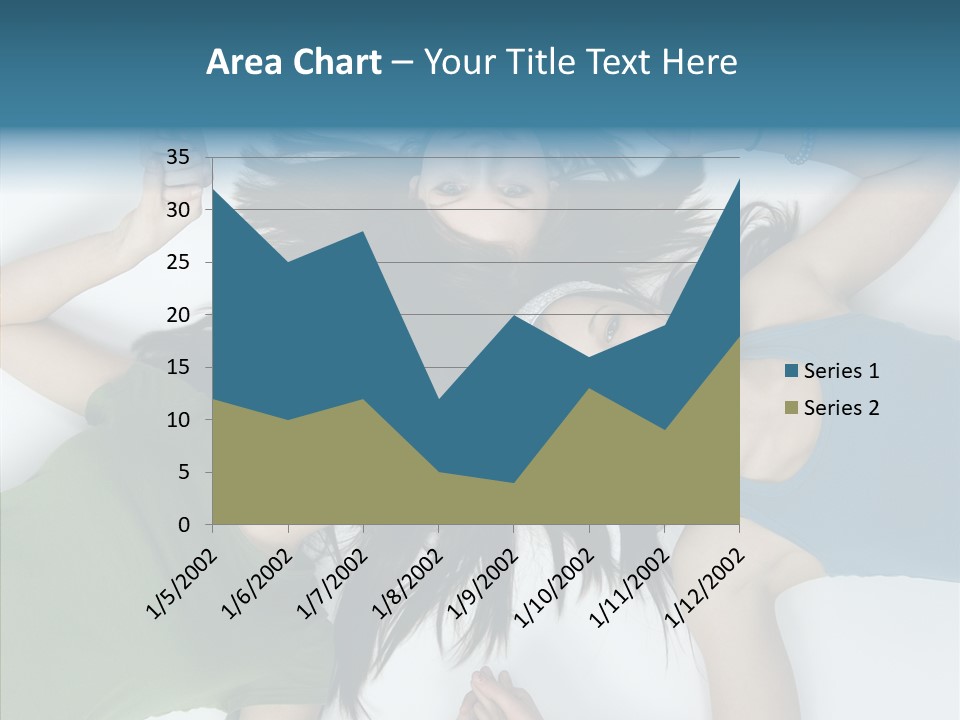 Togetherness Cute Group PowerPoint Template