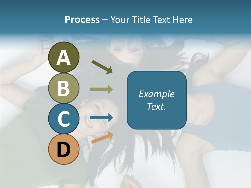 Togetherness Cute Group PowerPoint Template