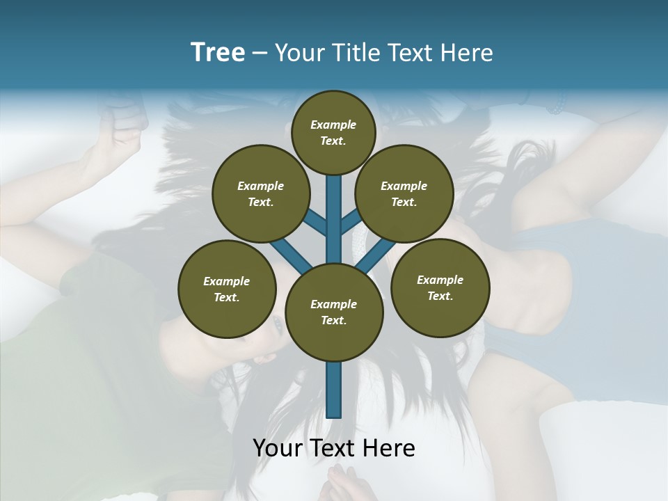 Togetherness Cute Group PowerPoint Template