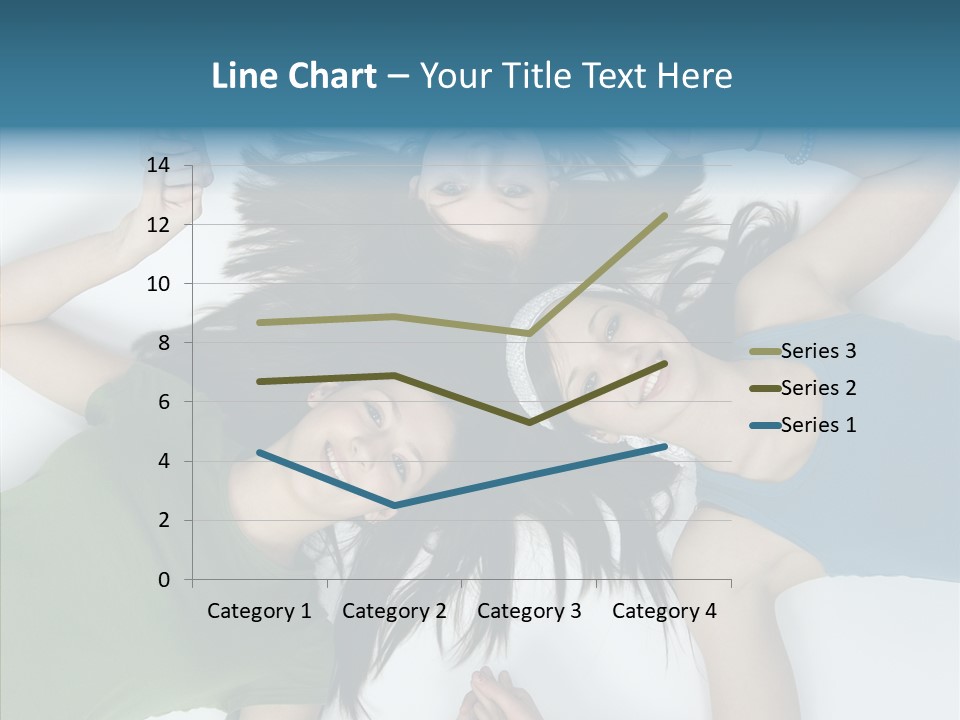 Togetherness Cute Group PowerPoint Template
